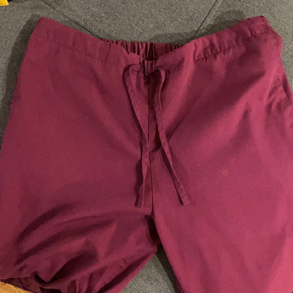 Maroon Cherokee scrub pants